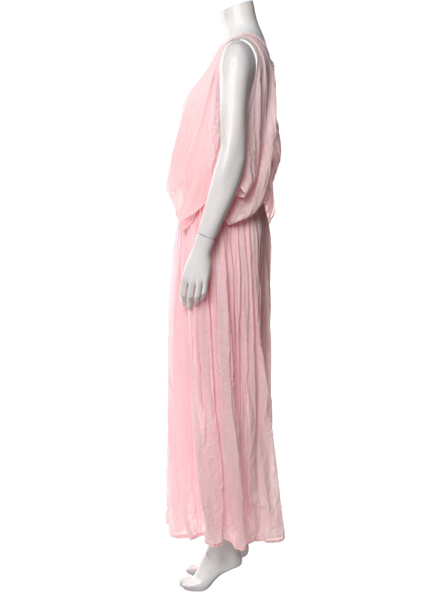 Les Neo Bourgeoises V-Neck Long Dress