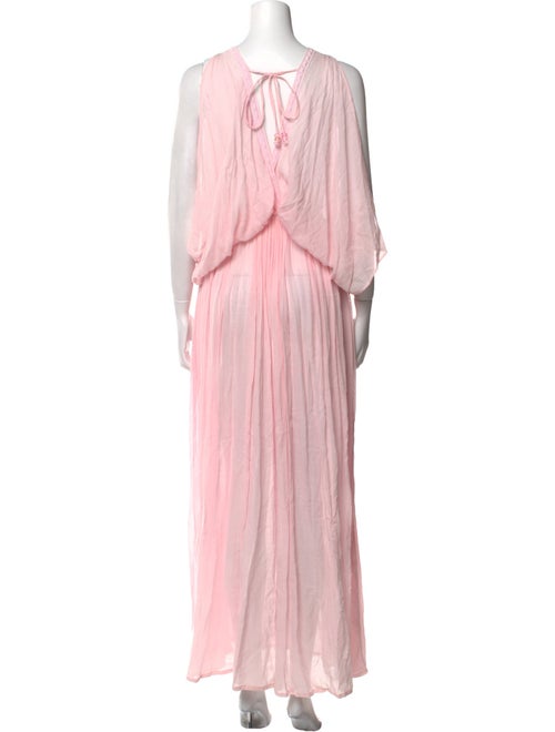 Les Neo Bourgeoises V-Neck Long Dress