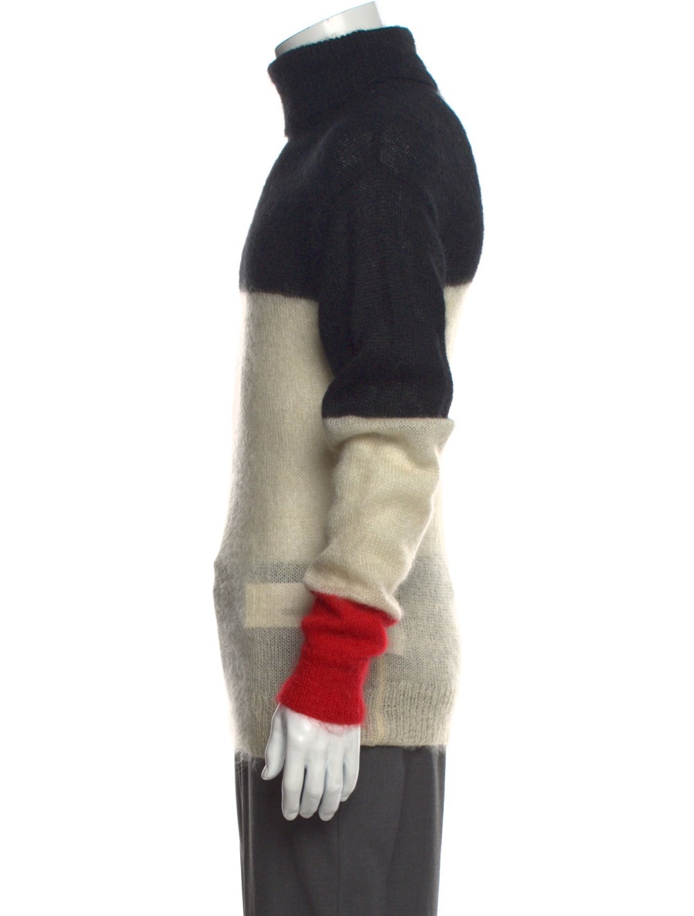 Landlord Pullover Colorblock Pattern Long Sleeve … - image 2