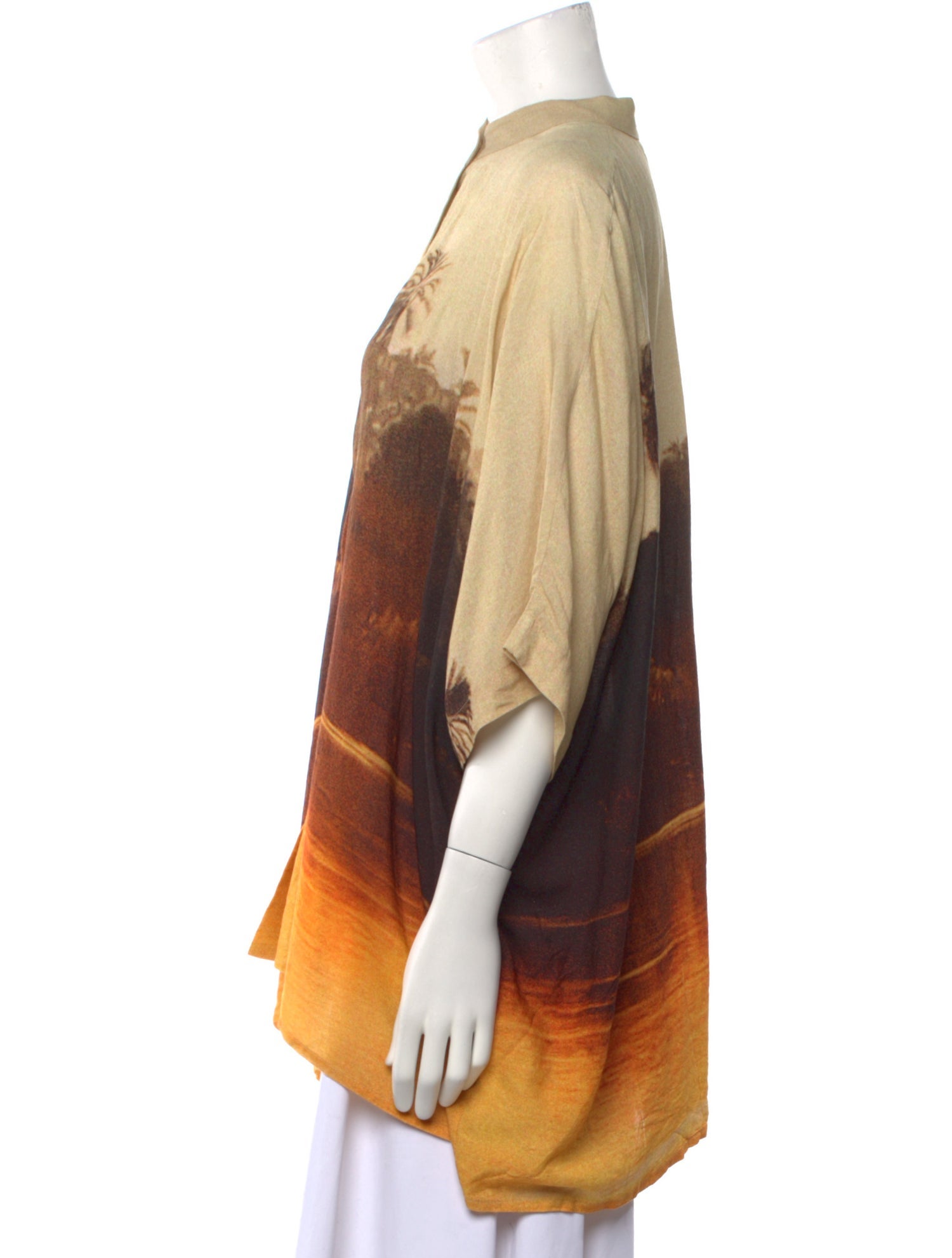 Lenny Niemeyer Printed Mock Neck Tunic