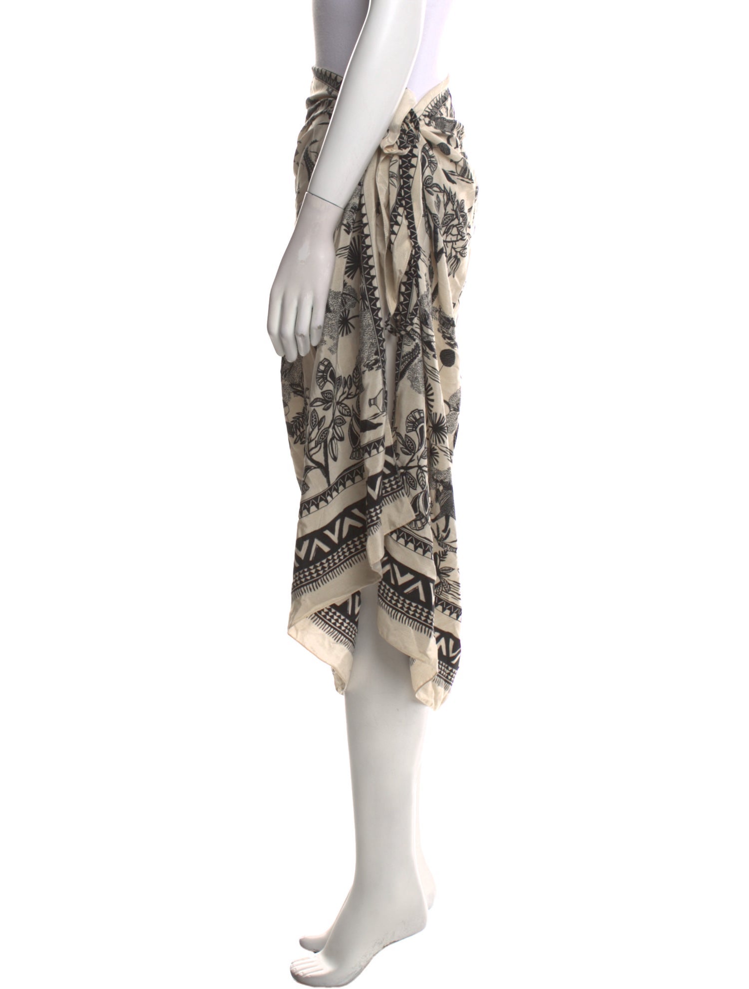 Lenny Niemeyer Silk Midi Length Skirt