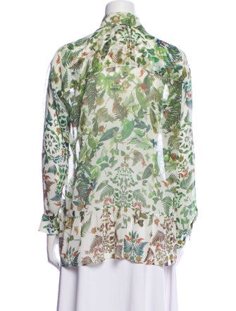 Lenny Niemeyer Floral Print Long Sleeve Button-Up Top