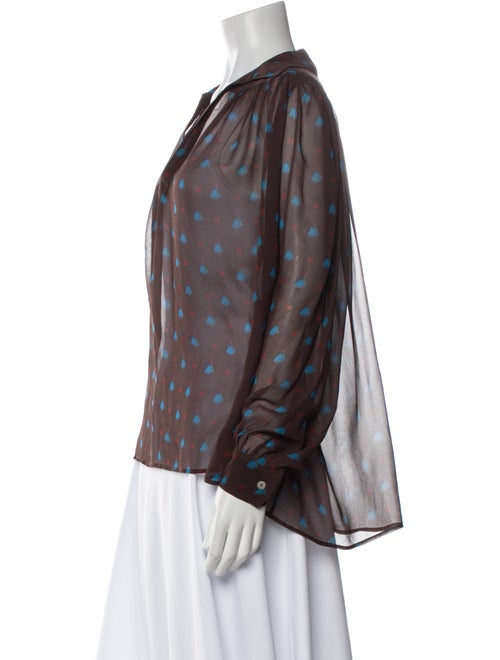 Lenny Niemeyer Silk Printed Blouse