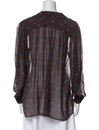 Lenny Niemeyer Silk Printed Blouse