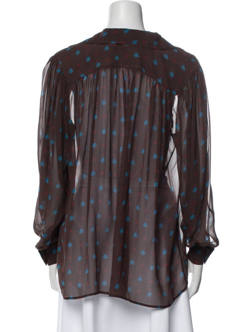 Lenny Niemeyer Silk Printed Blouse