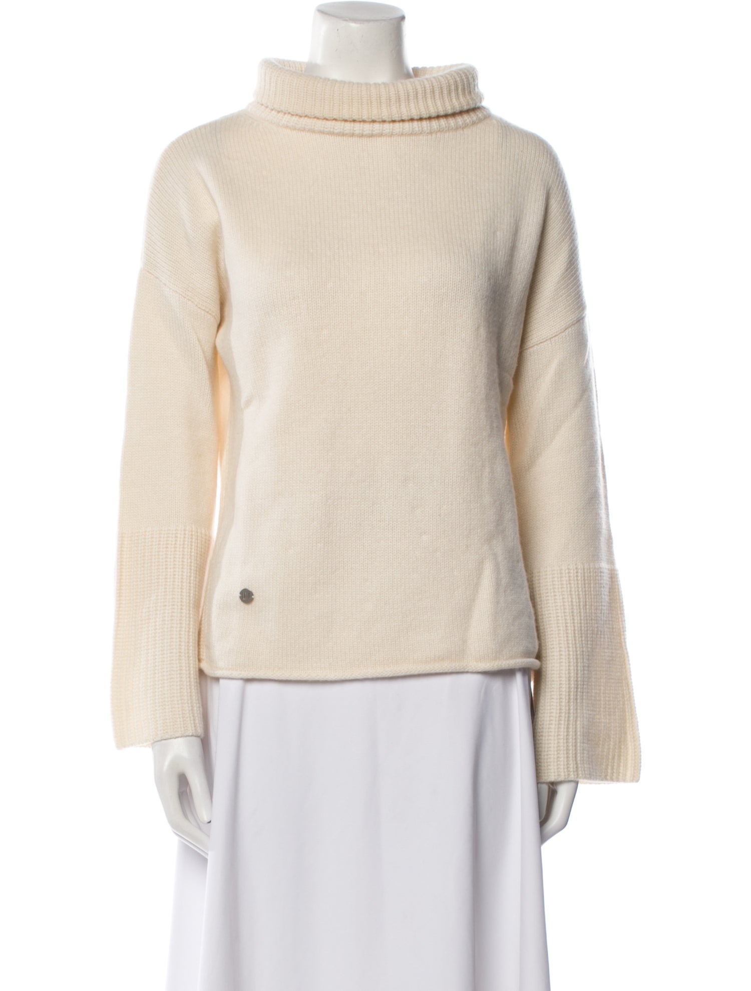 Lucy Nagle Crochet Turtleneck Sweater