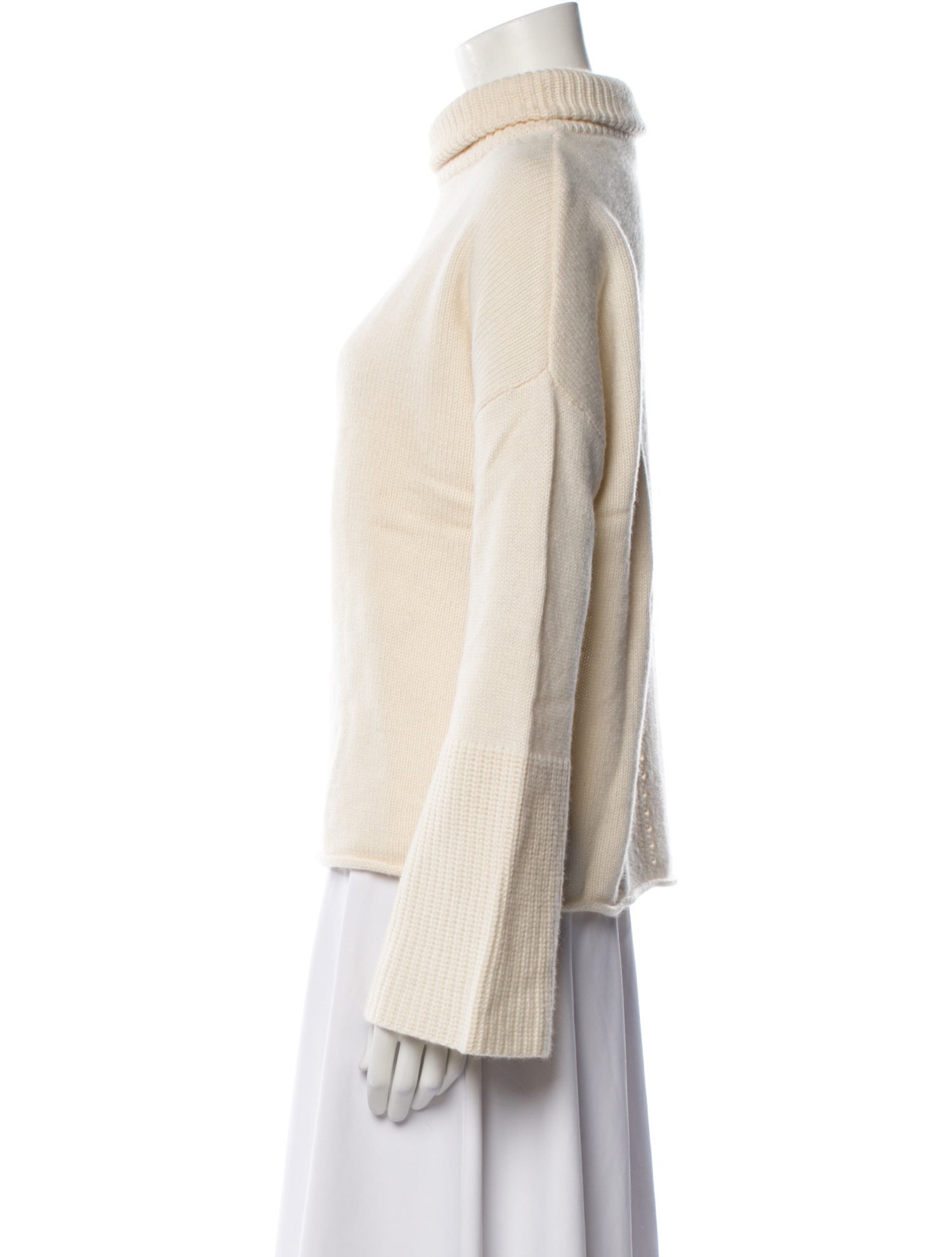 Lucy Nagle Crochet Turtleneck Sweater