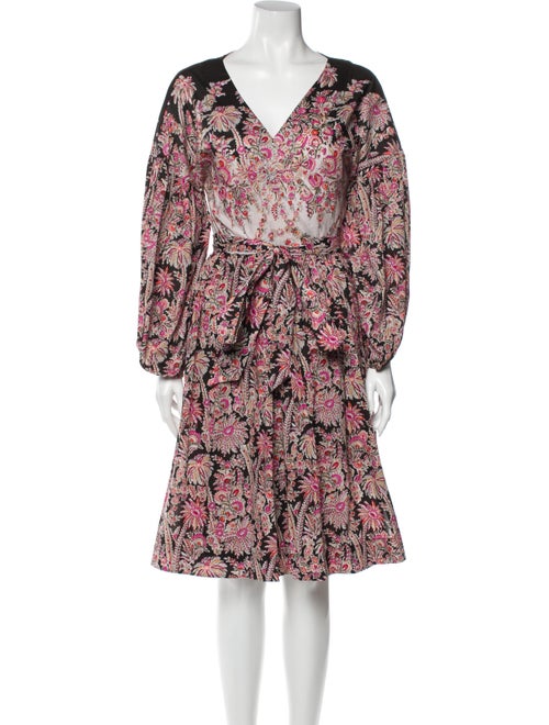 Liberty of London ABI Midi Length Dress Pink