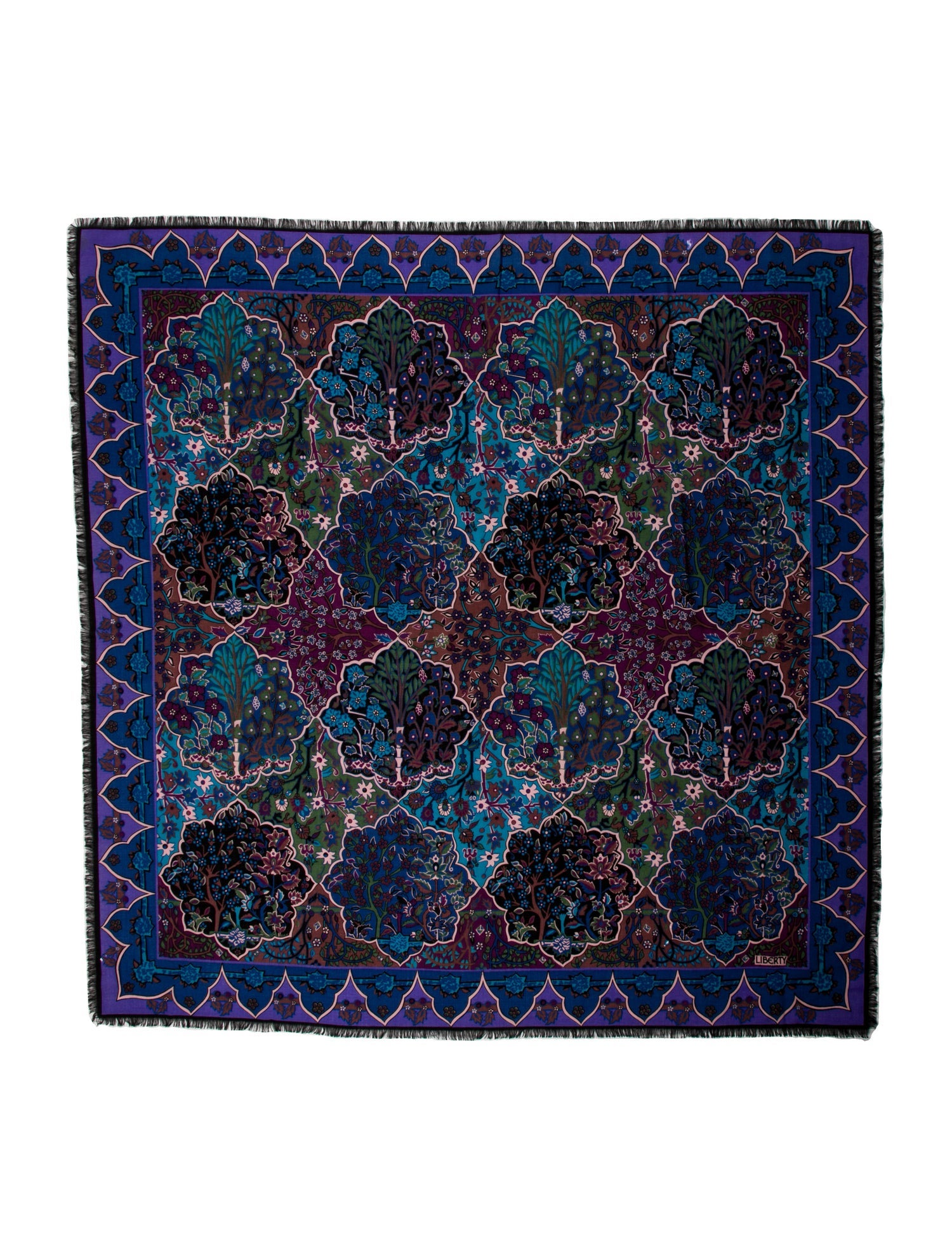 Liberty of London Wool Printed Scarf