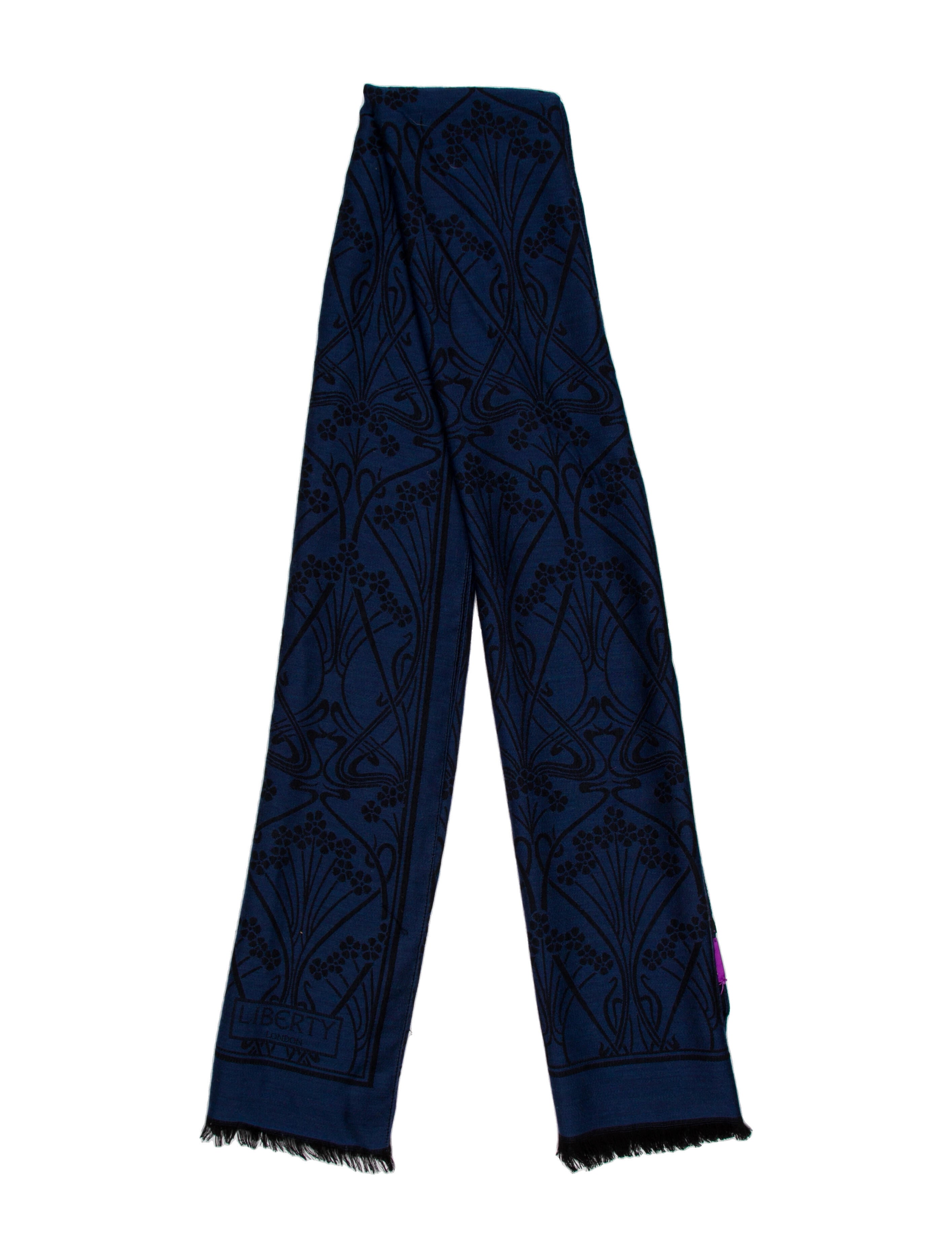 Liberty of London Wool Printed Scarf