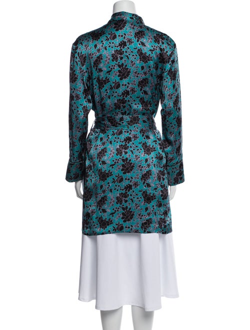 Liberty of London Silk Floral Print Robe