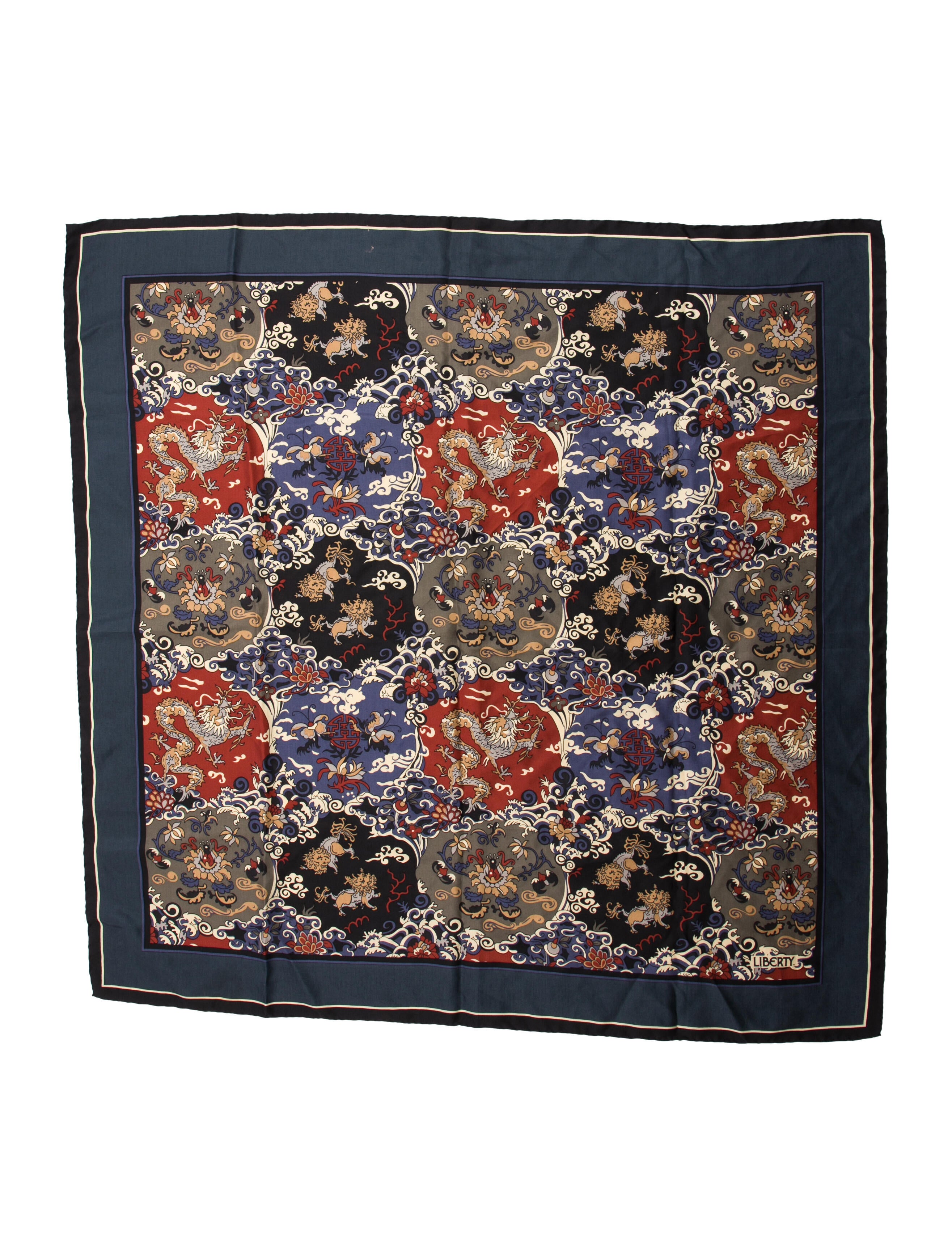 Liberty of London Silk Printed Scarf