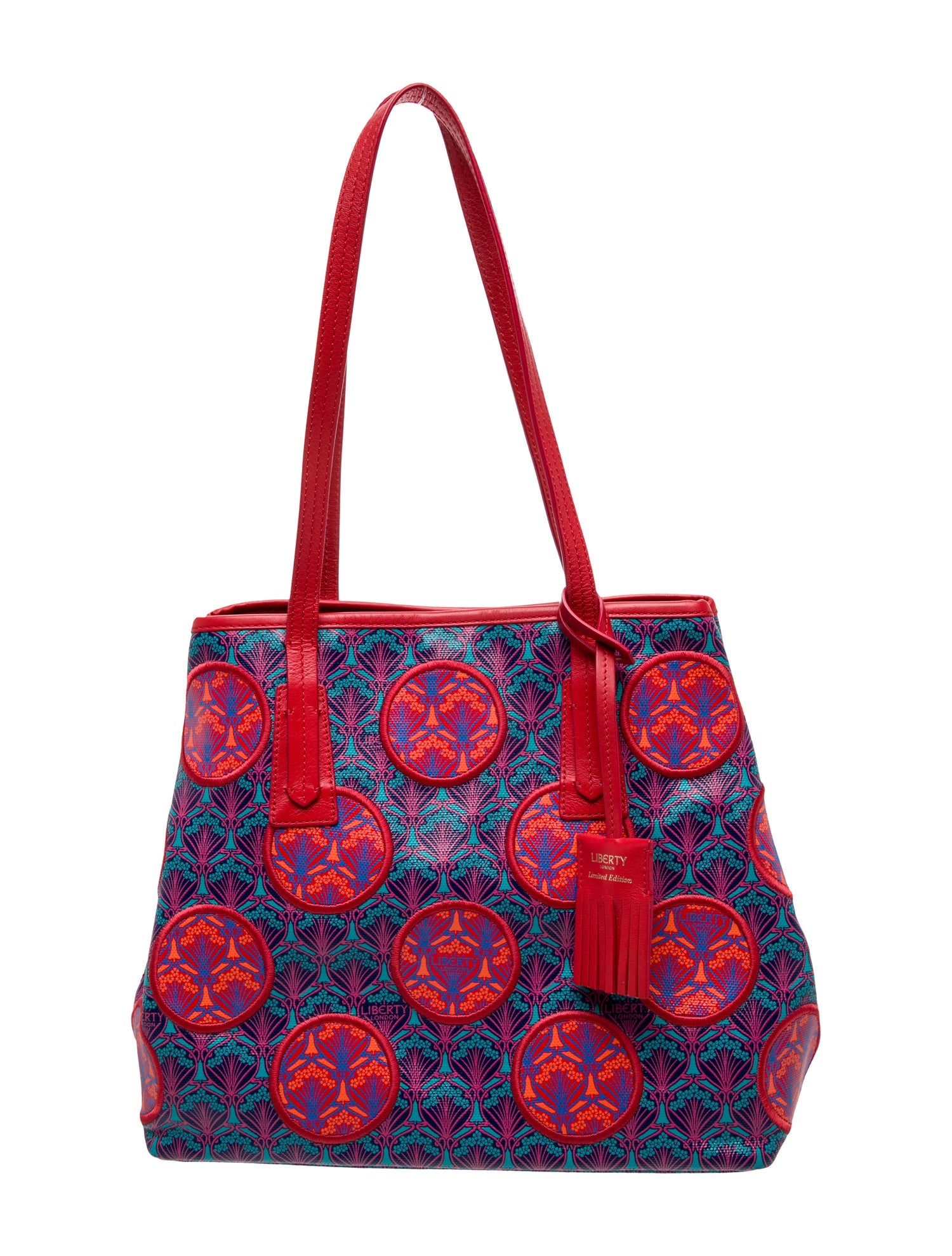 Liberty of London Leather Top Handle Bag