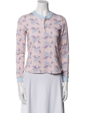 LoveShackFancy x Morgan Lane Loungewear Printed Pajamas Petite