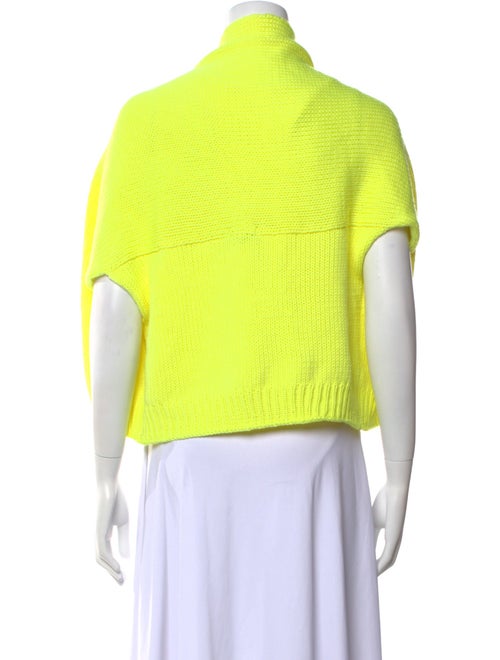 Louiza Babouryan Merino Wool Open Front Sweater