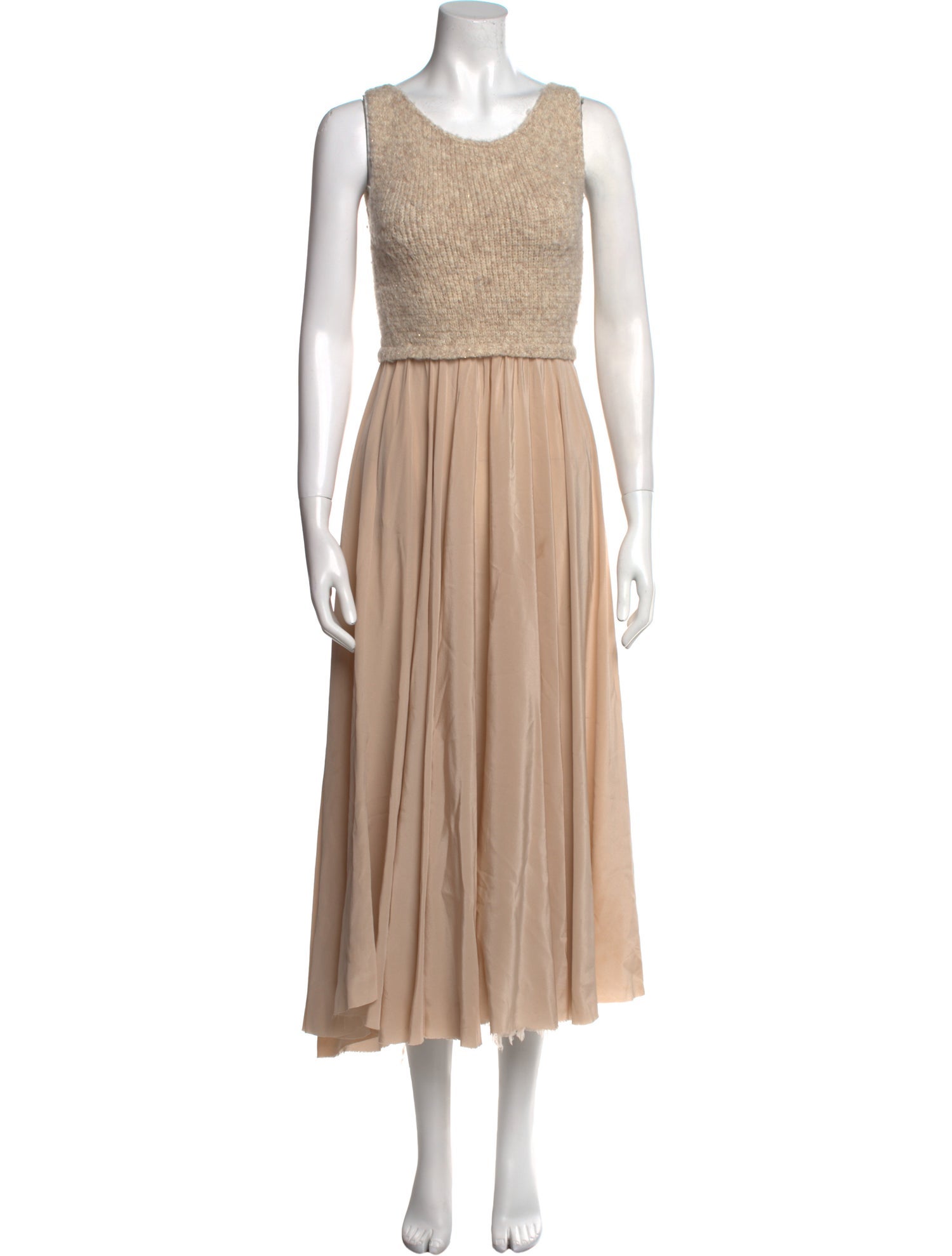 Louiza Babouryan Silk Long Dress