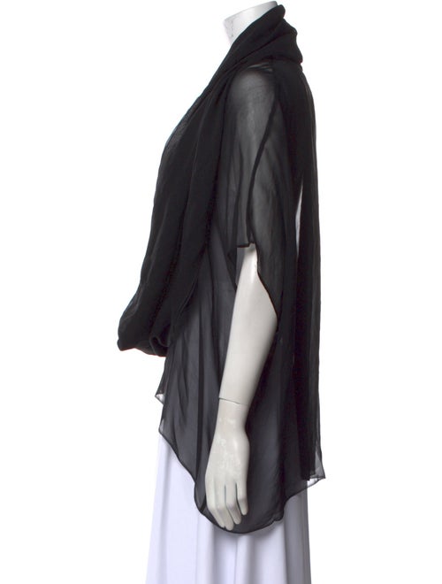 Louiza Babouryan V-Neck Short Sleeve Blouse