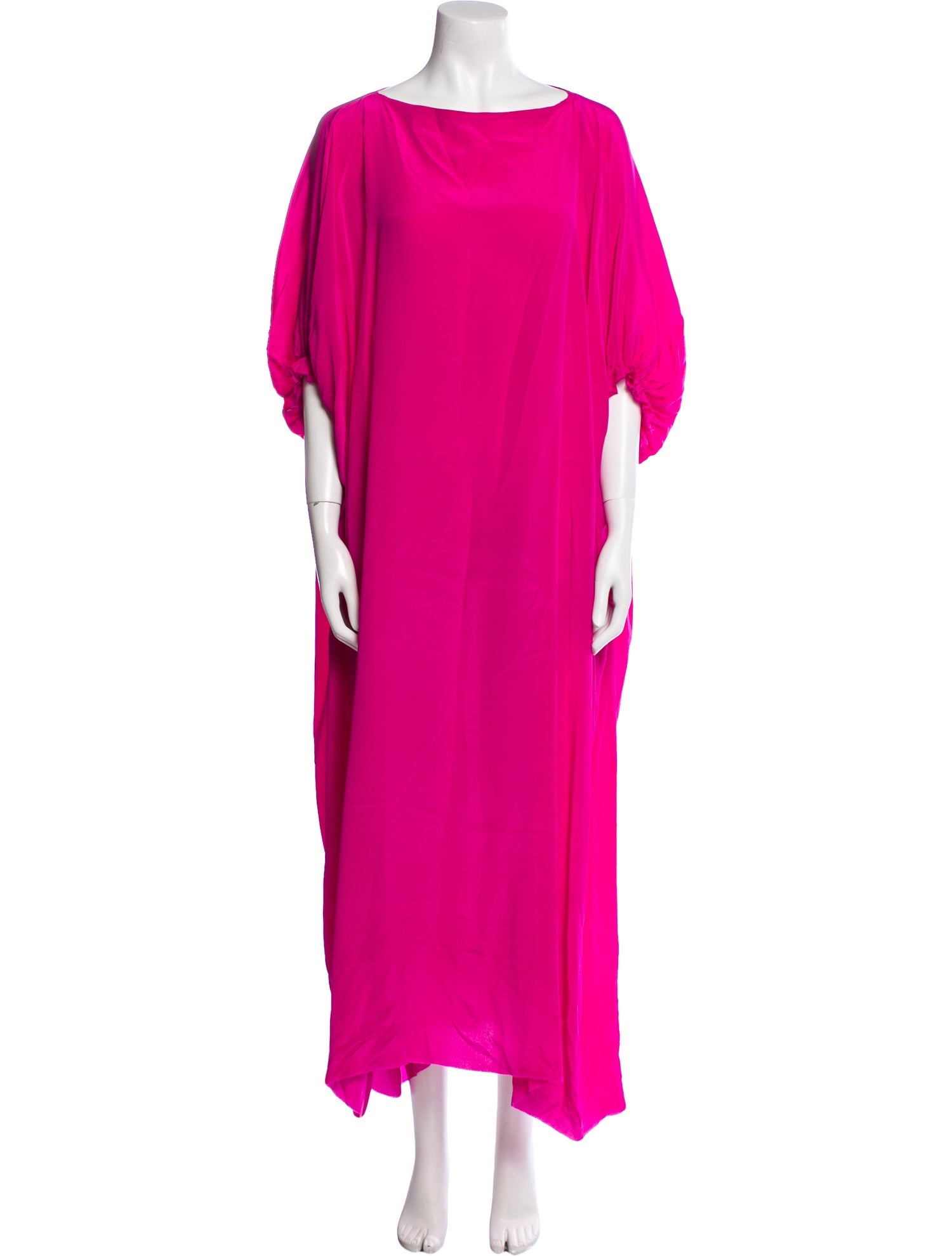Louiza Babouryan Silk Long Dress