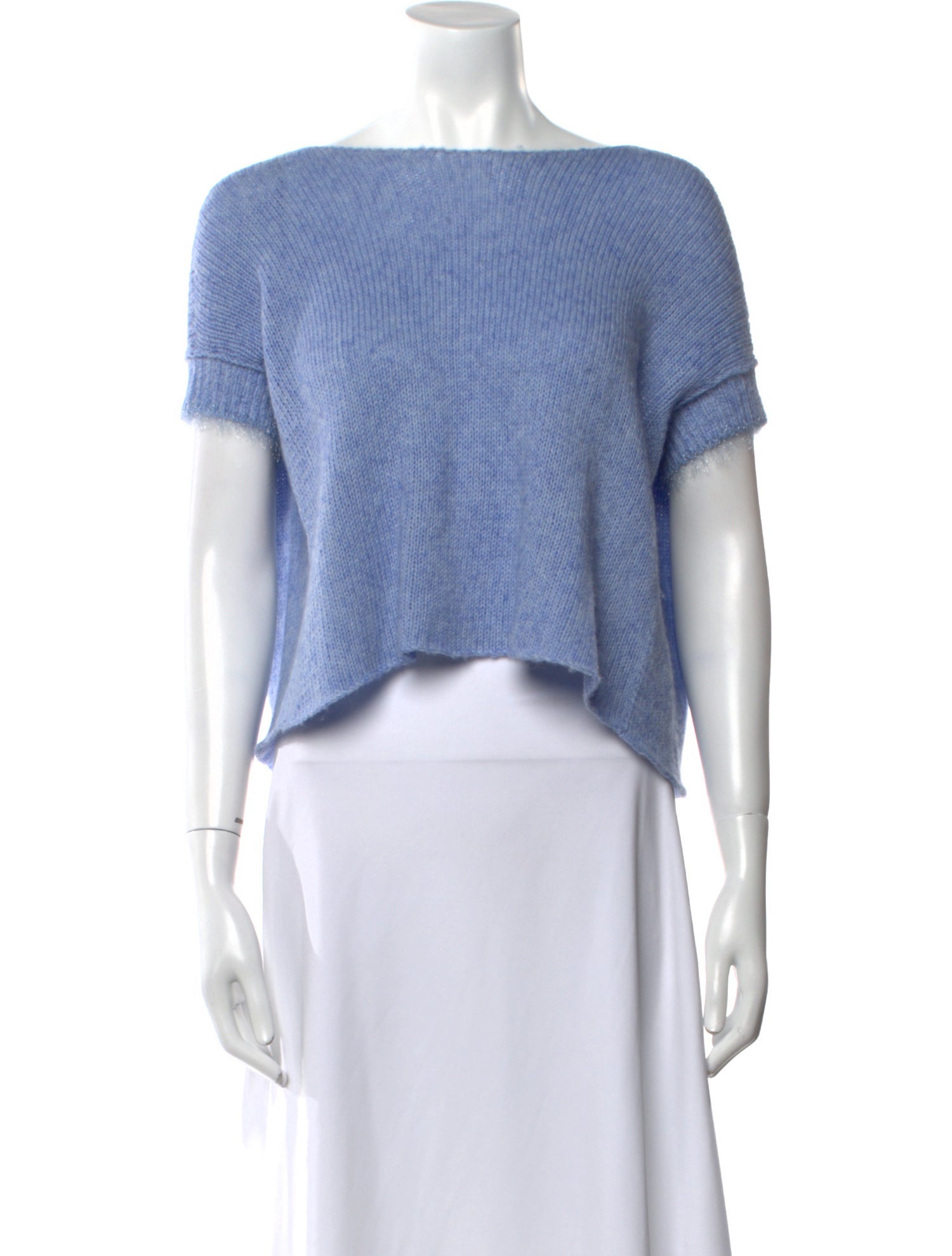 Louiza Babouryan Bateau Neckline Sweater
