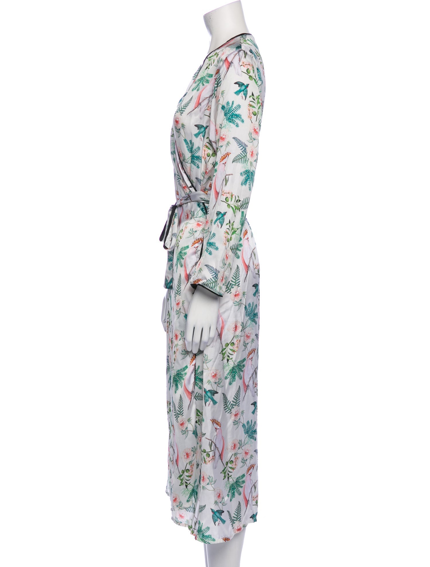 LoboRosa Floral Print Long Dress