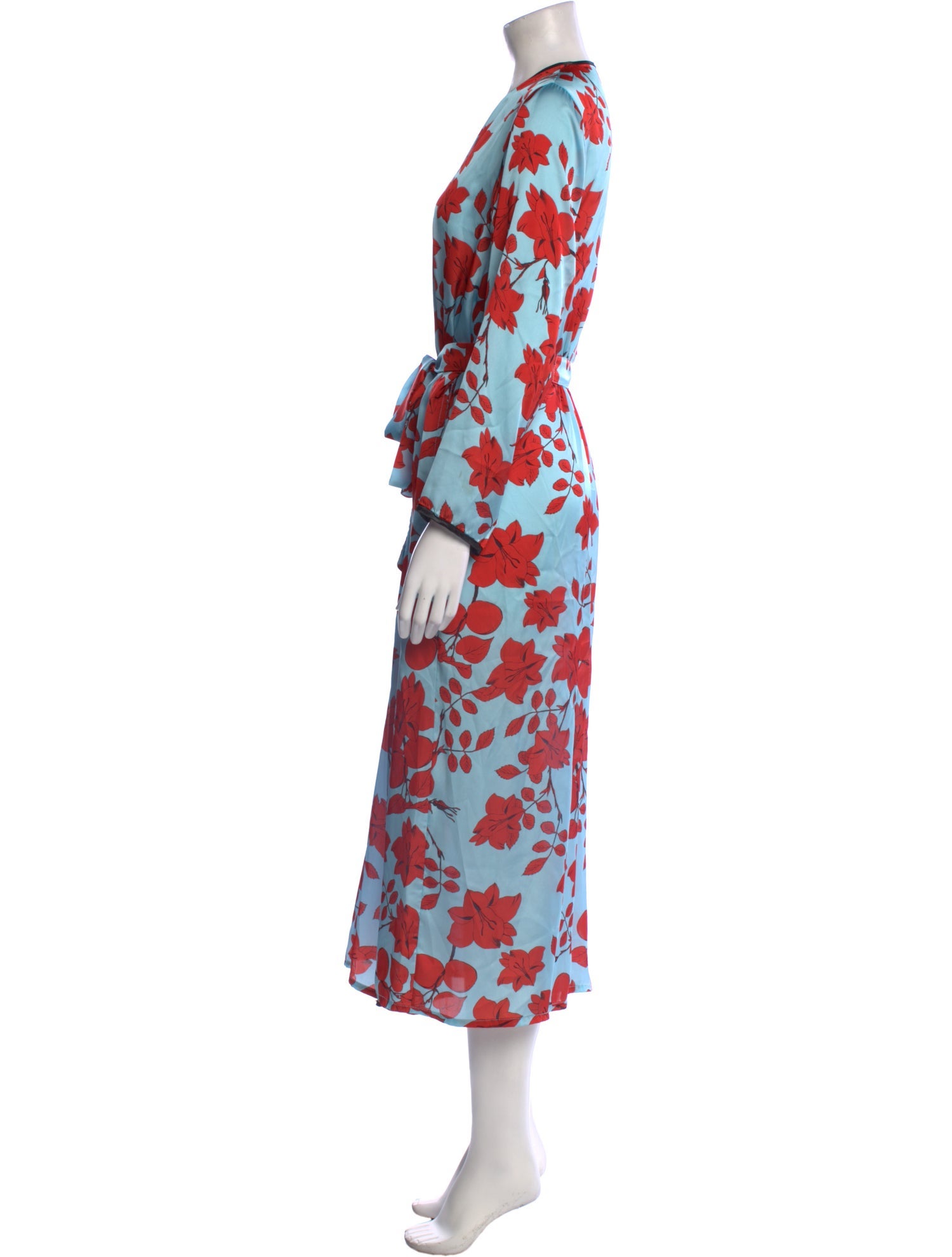 LoboRosa Floral Print Long Dress