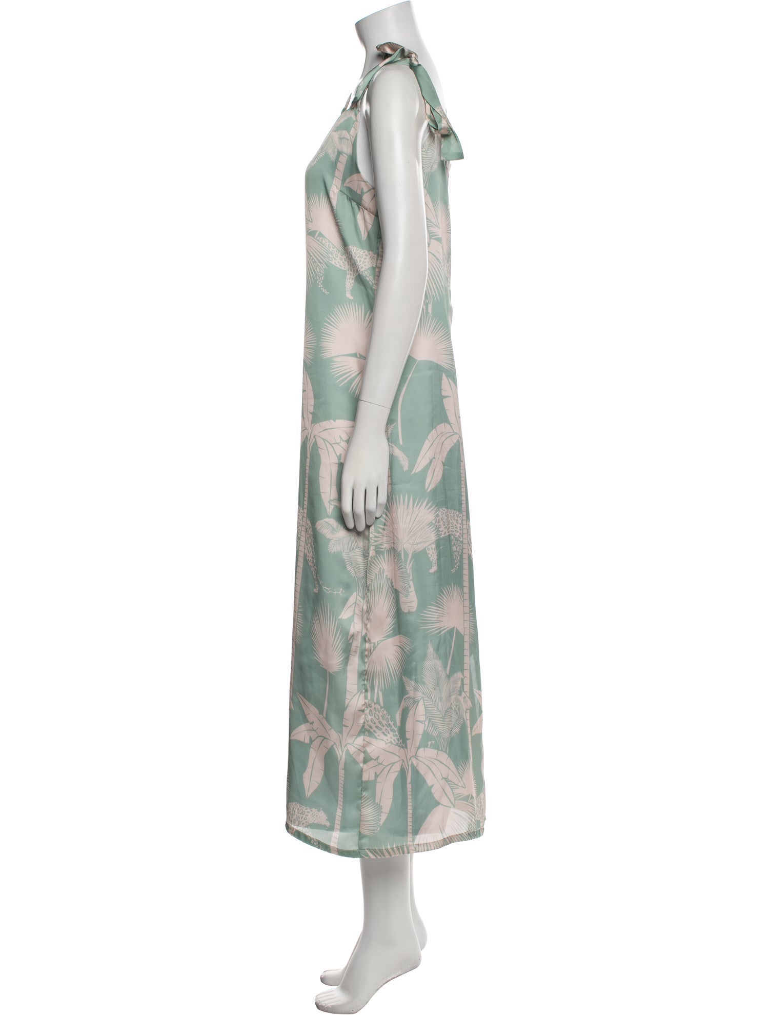 LoboRosa Printed Long Dress