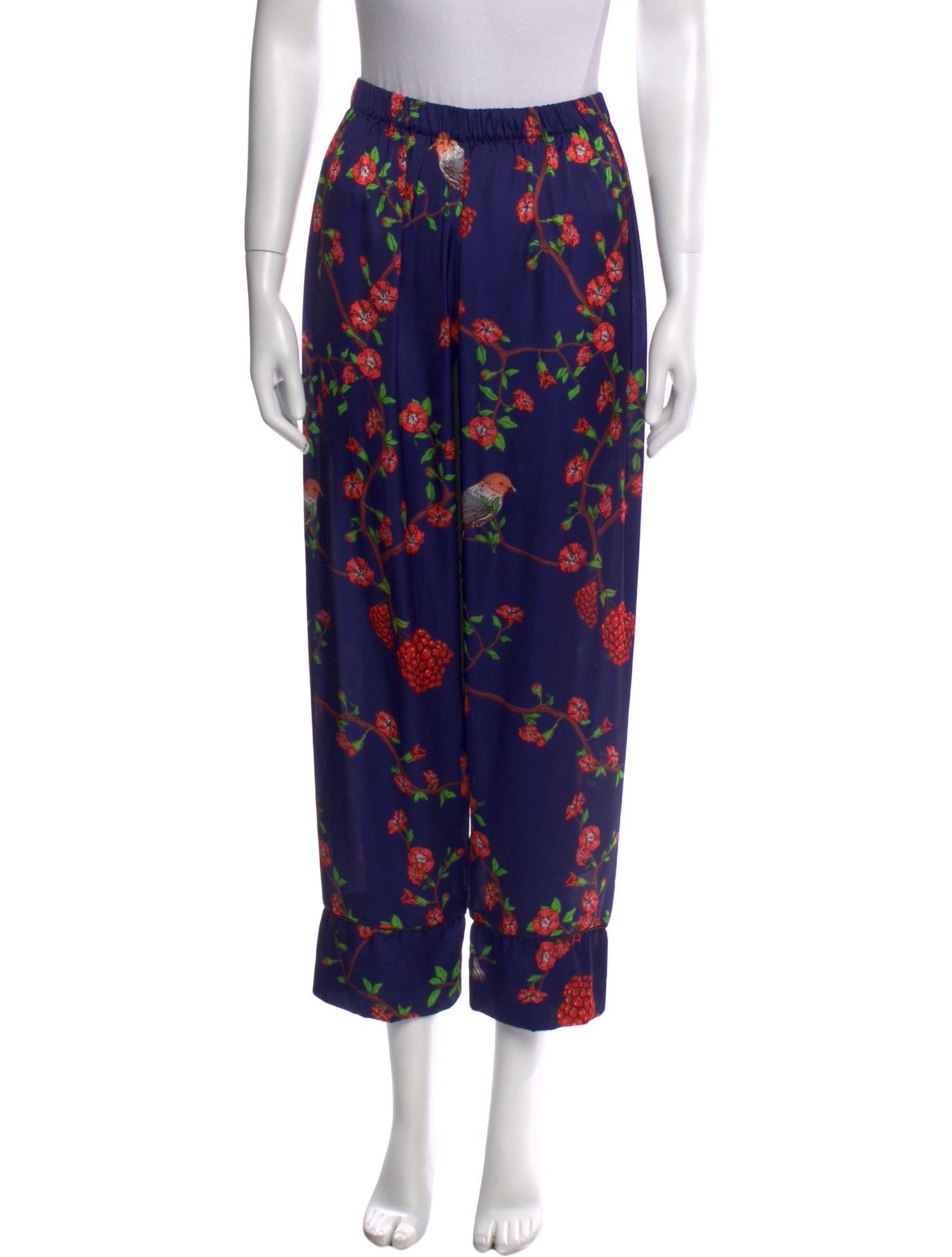 LoboRosa Printed Straight Leg Pants