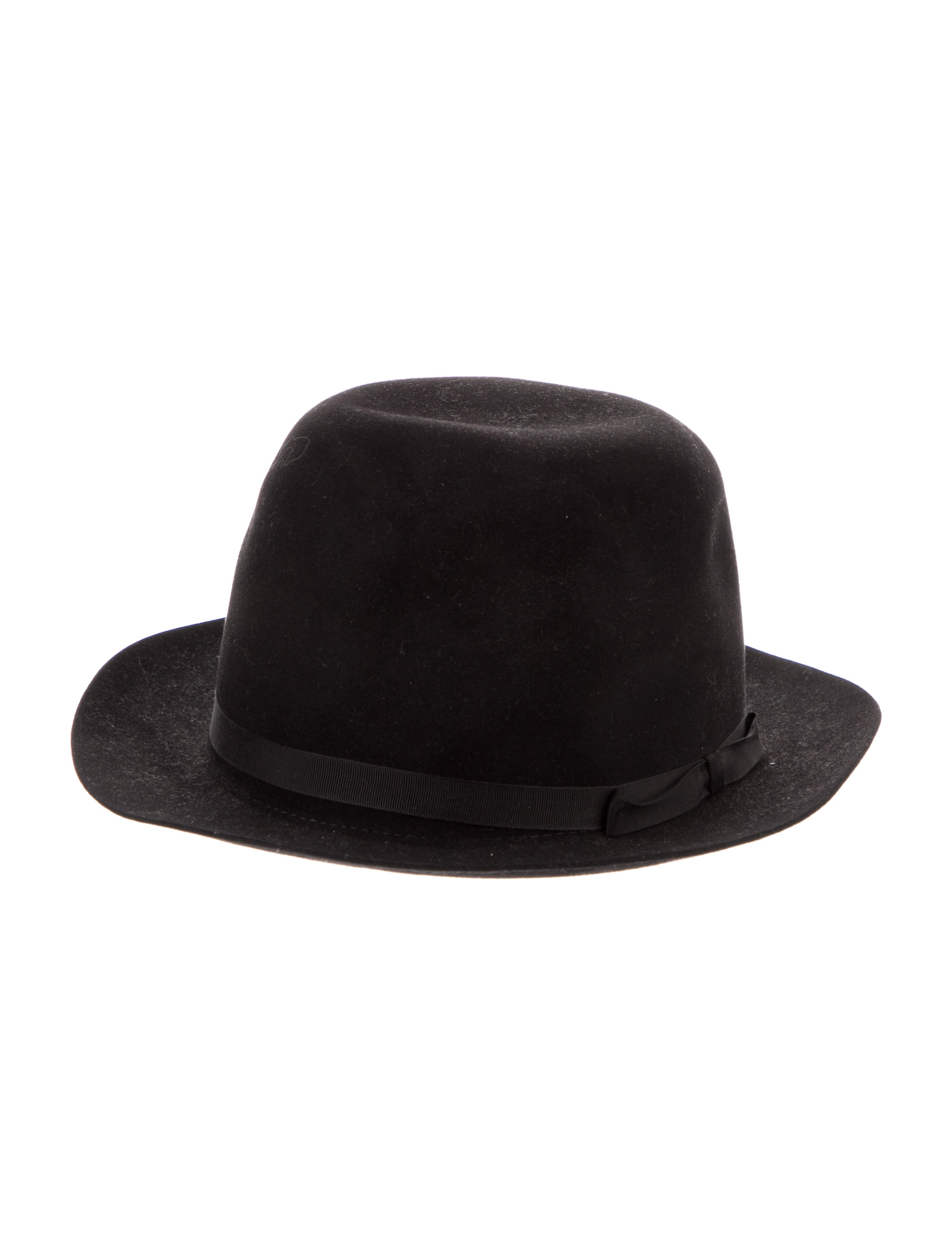 Lock & Co. Hatters Felt Hat Black Hats, Accessories WLOCK20178 The RealReal