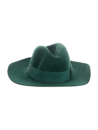 Lock & Co. Hatters green wool hat