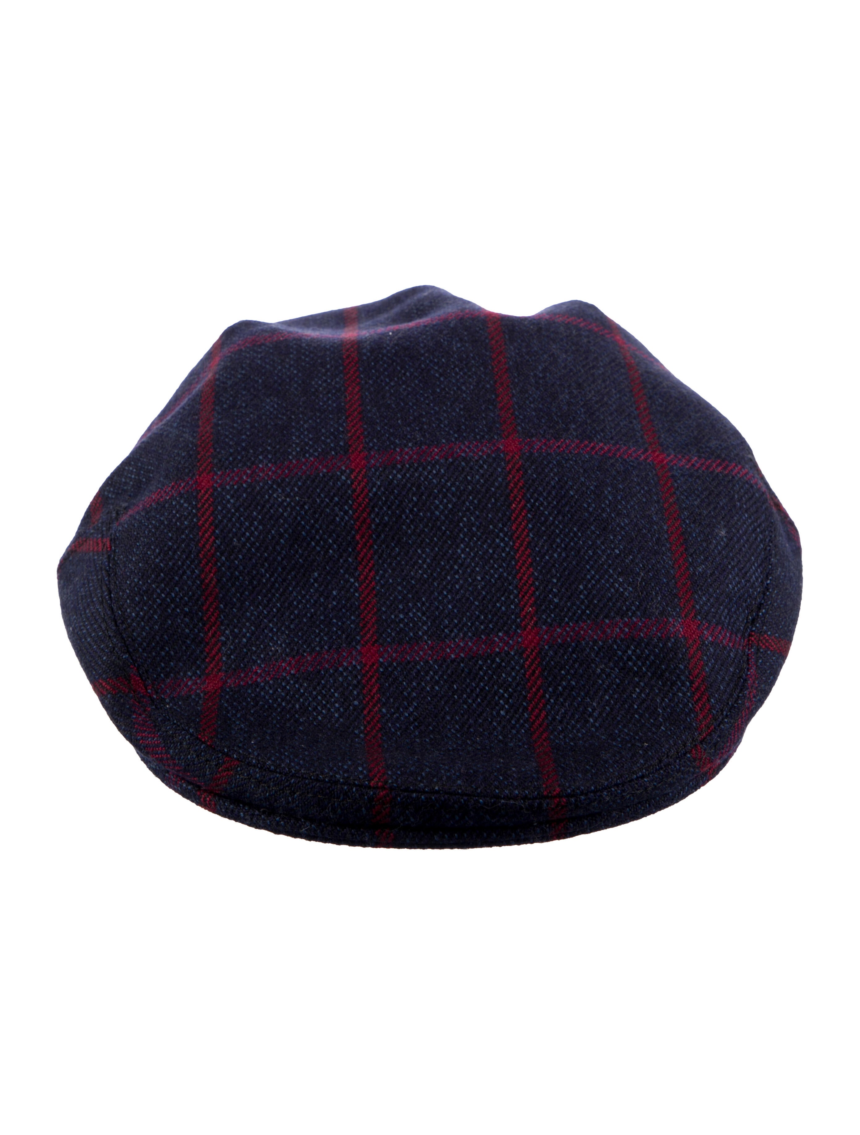 Lock & Co. Hatters Wool Plaid Hat