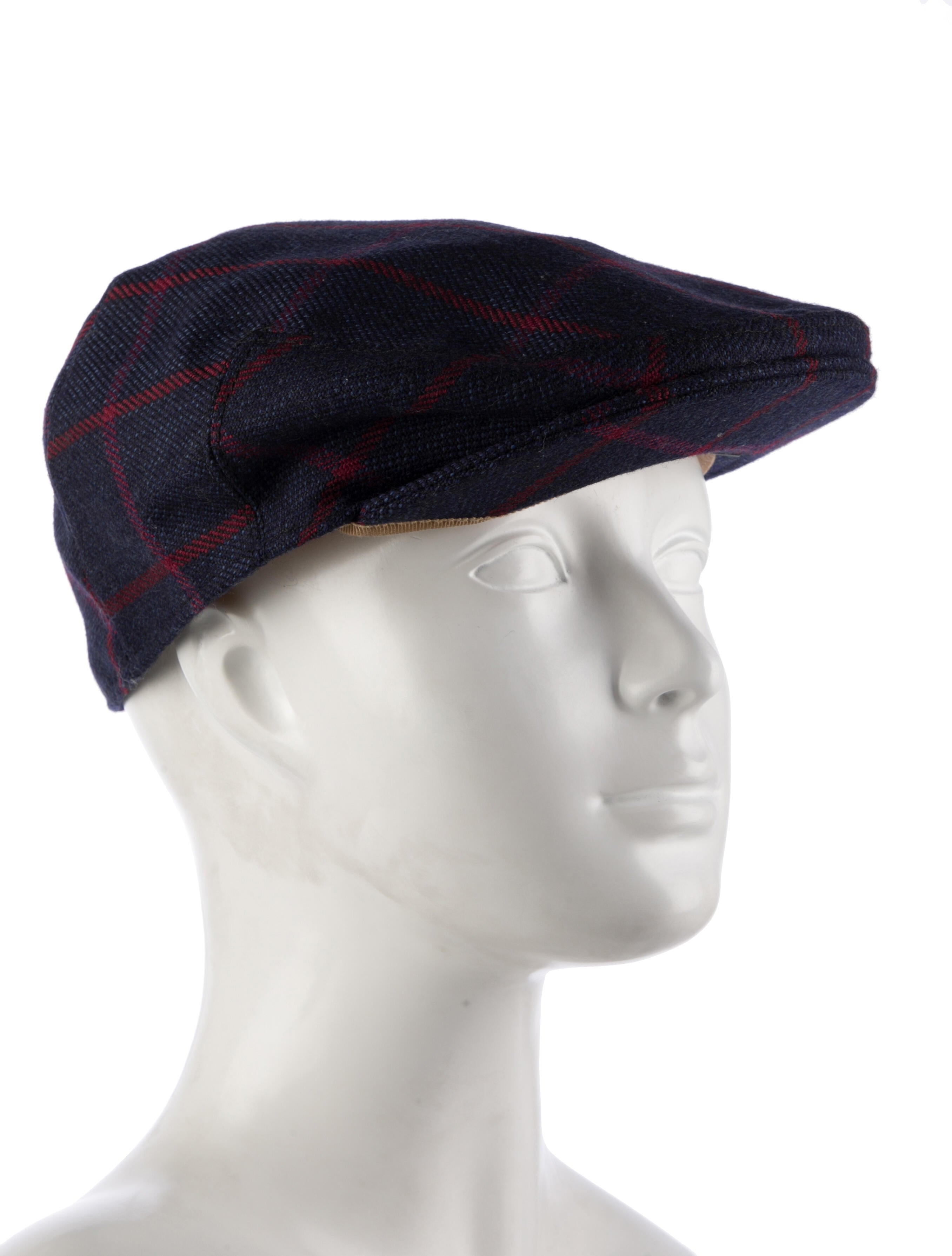 Lock & Co. Hatters Wool Plaid Hat