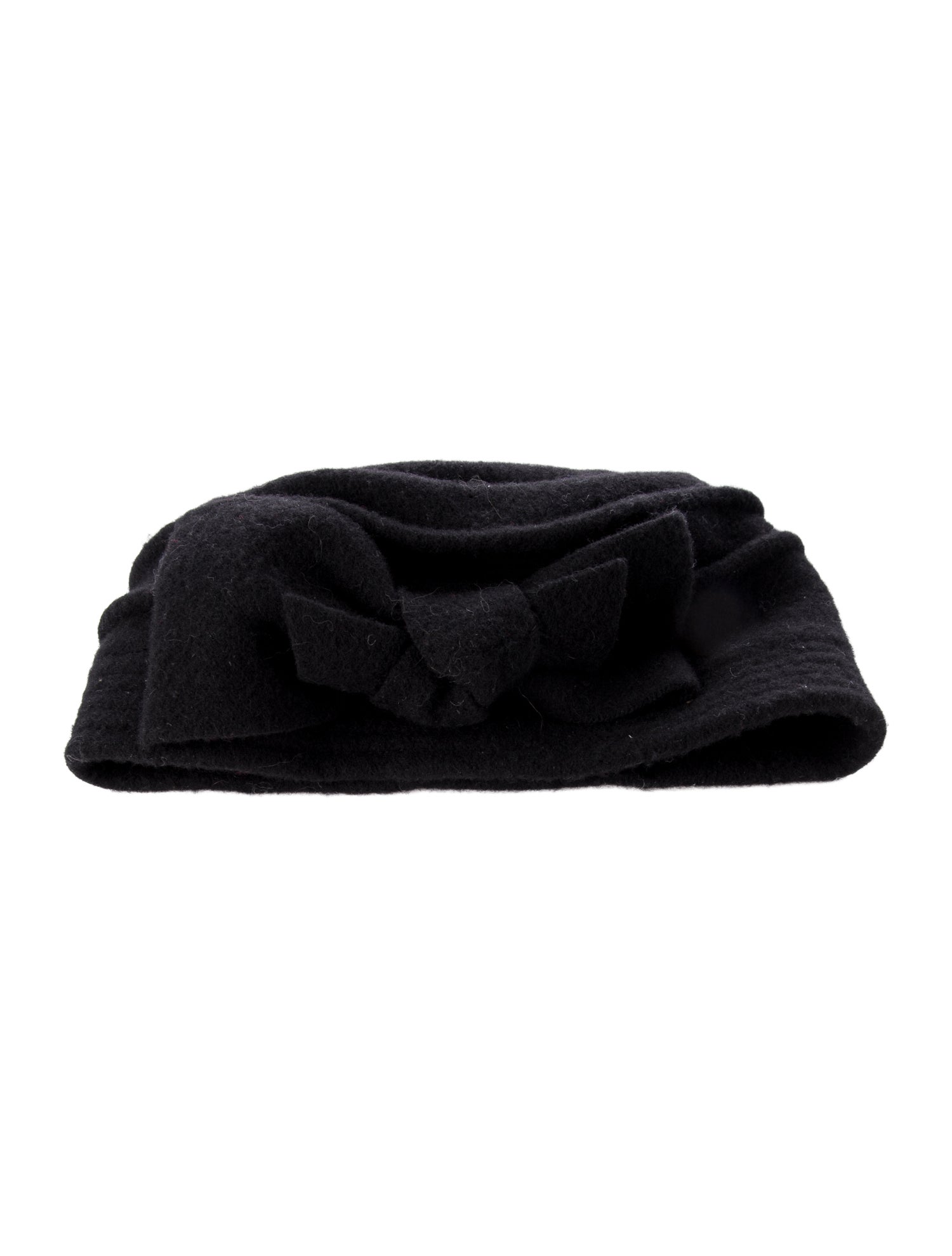 Lock & Co. Hatters wool beanie with a bow