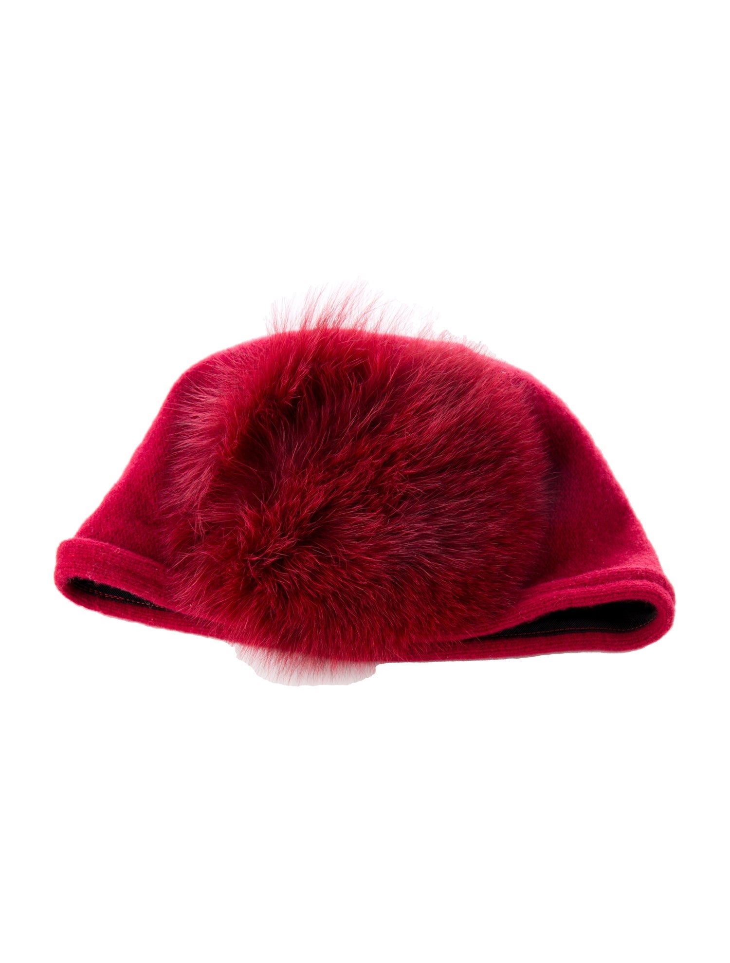 Lock & Co. Hatters Knit Beanie with Fur Pom Pom