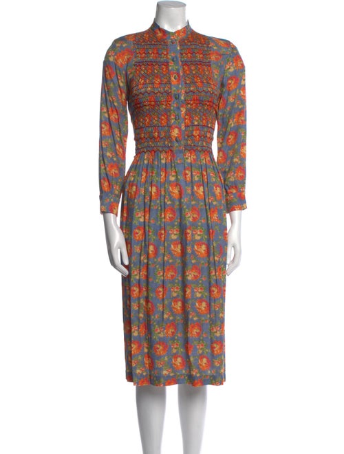 Loretta Caponi Lorenza Midi Length Dress