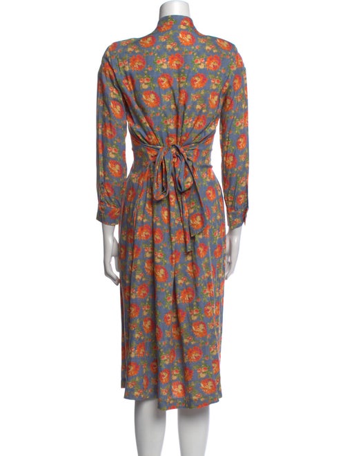 Loretta Caponi Lorenza Midi Length Dress