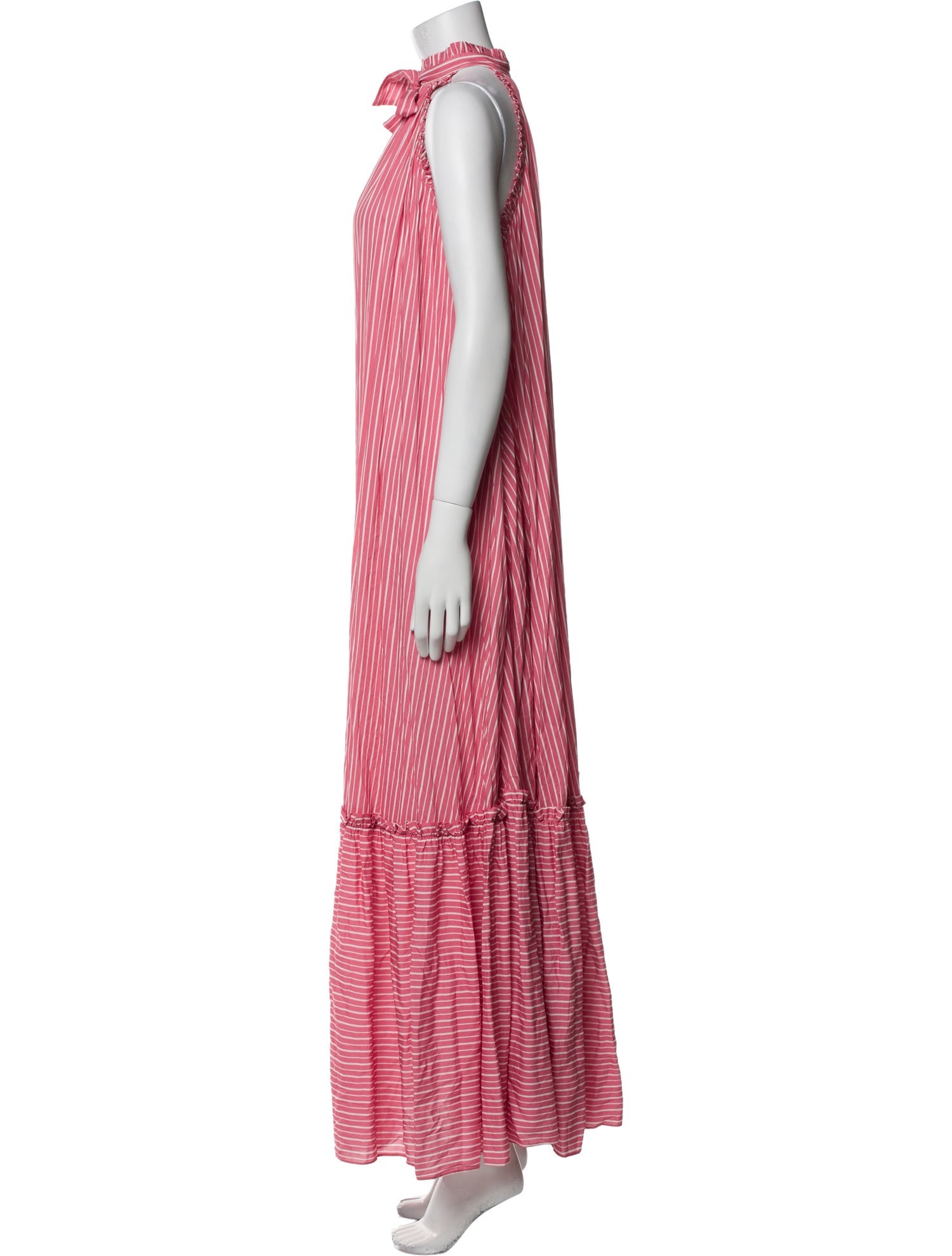 Loretta Caponi Halterneck Long Dress
