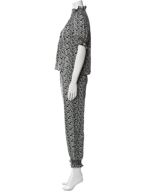Loretta Caponi Printed Pant Set