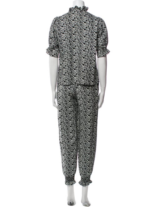 Loretta Caponi Printed Pant Set