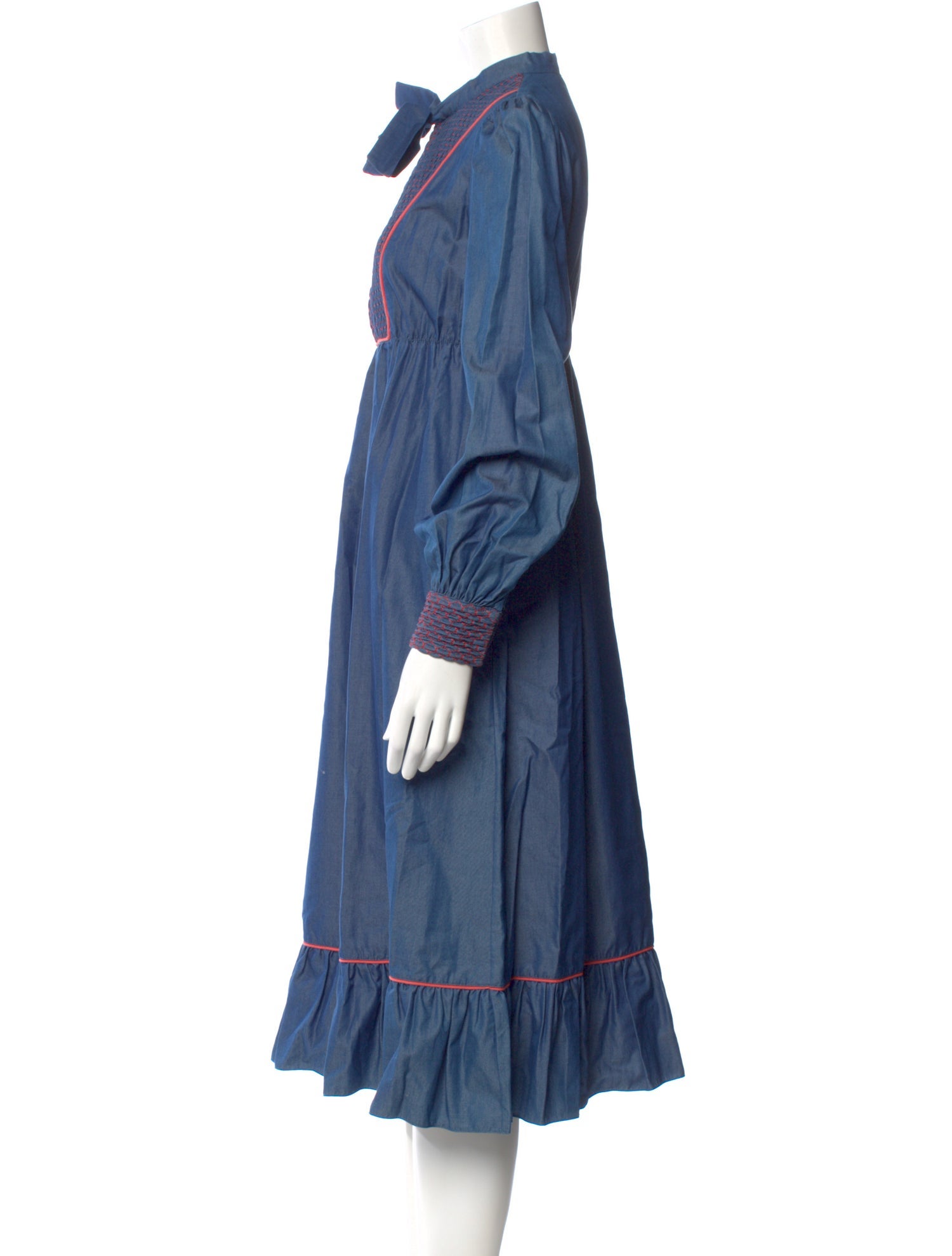 Loretta Caponi Midi Length Dress