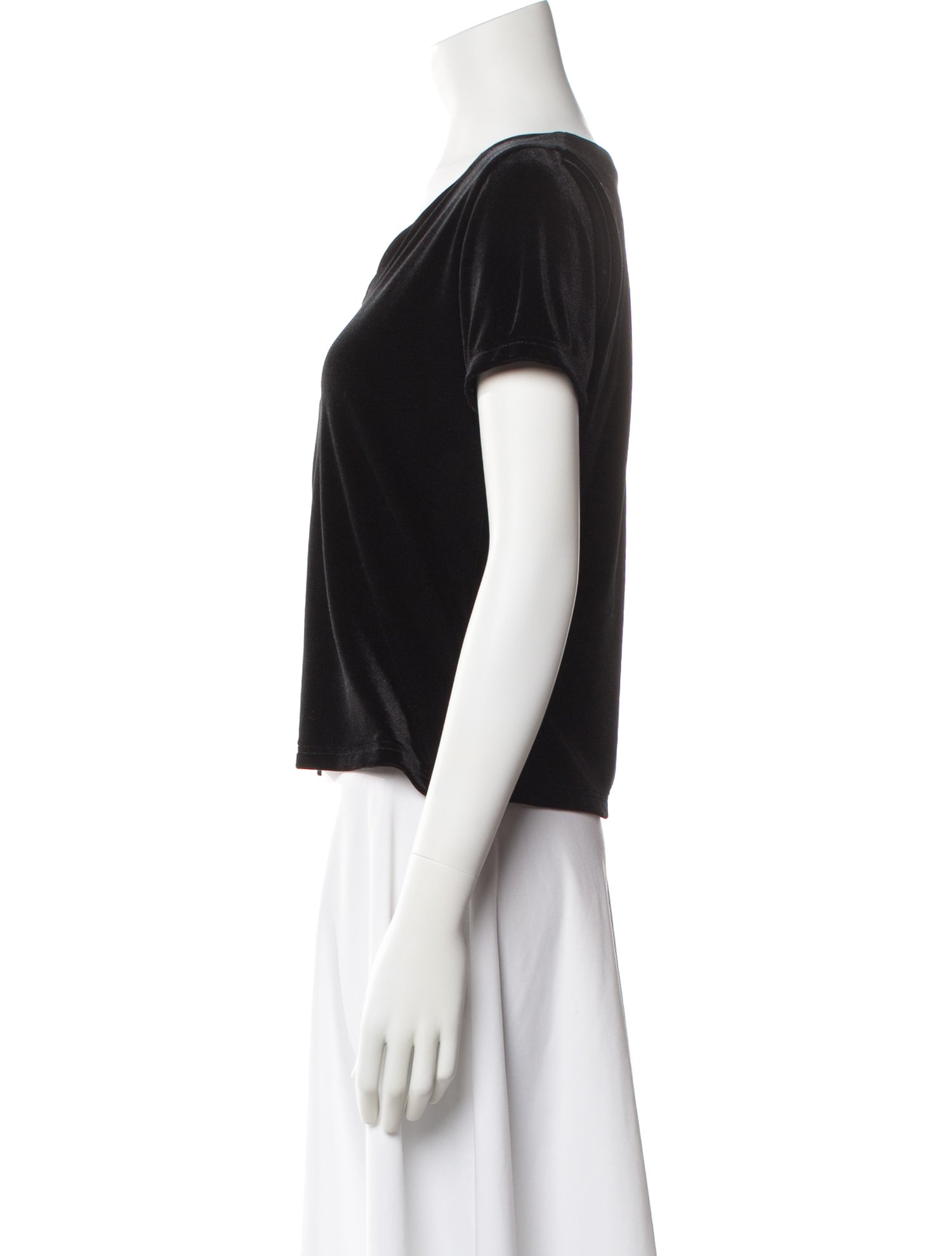 Loretta Caponi V-Neck Short Sleeve Top w/ Tags