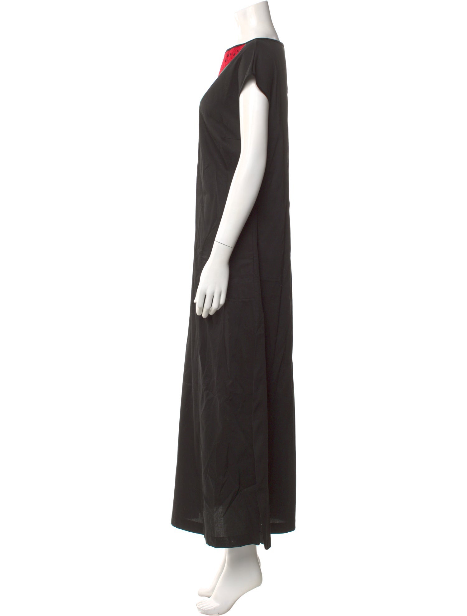 Loretta Caponi Bateau Neckline Long Dress w/ Tags