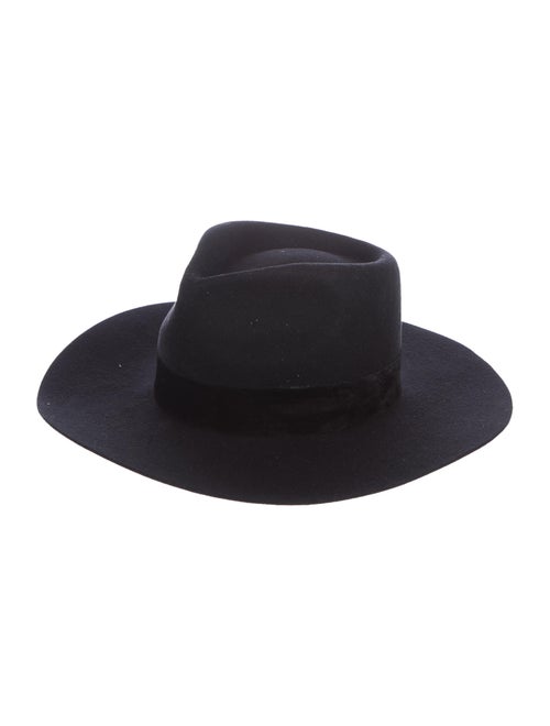 Lack of Color Wool Wide Brim Fedora Hat w/ Tags Bl