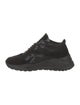 Lonely Crowd Suede Mesh Accents Athletic Sneakers