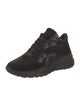Lonely Crowd Suede Mesh Accents Athletic Sneakers