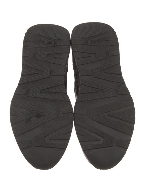 Lonely Crowd Suede Mesh Accents Athletic Sneakers