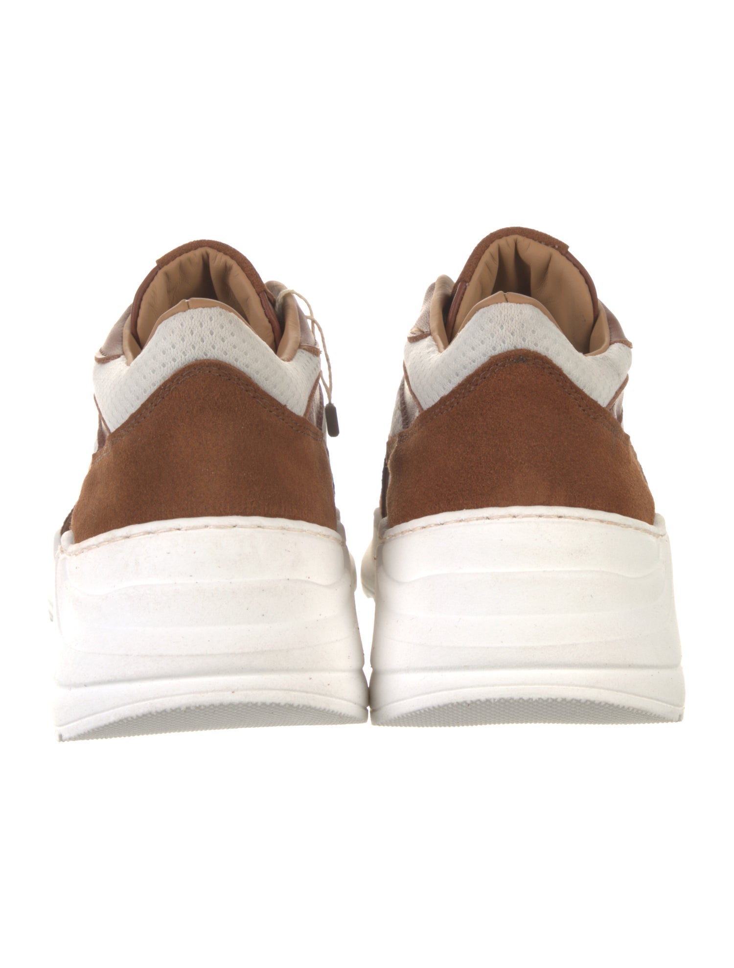 Lonely Crowd Suede Printed Athletic Sneakers