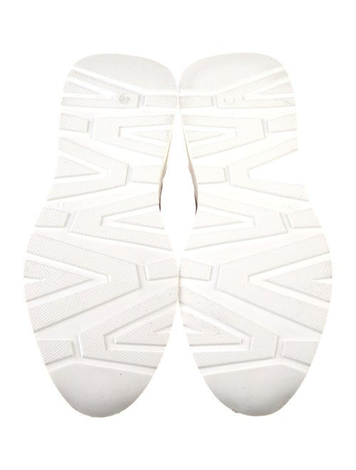 Lonely Crowd Suede Printed Athletic Sneakers