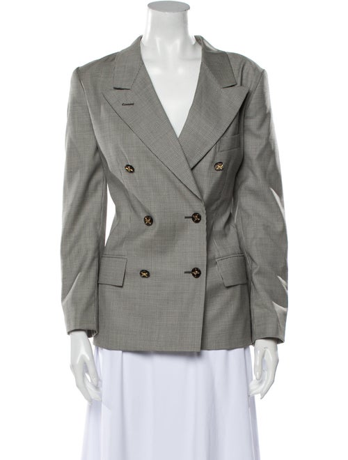 Louis Feraud Virgin Wool Blazer Wool