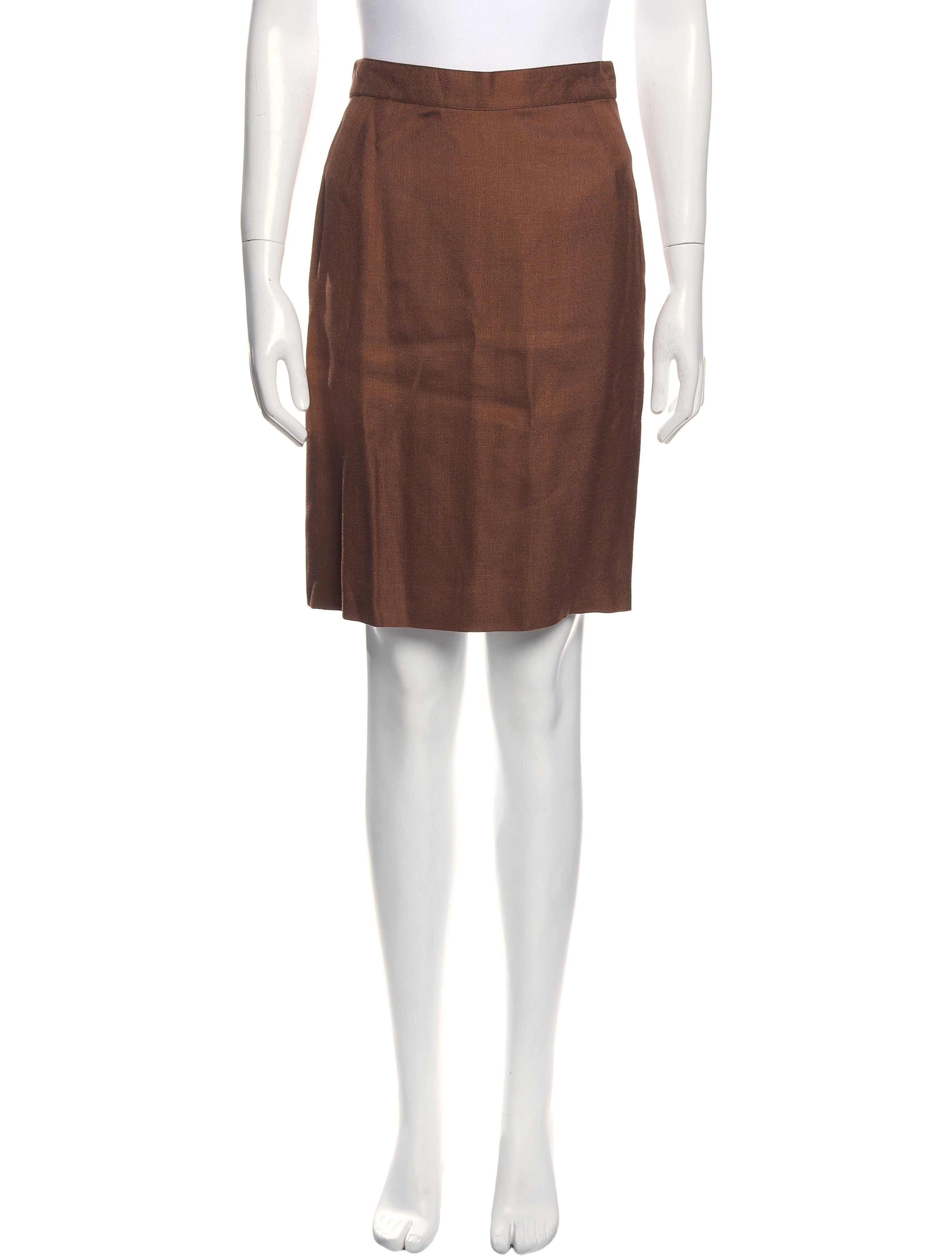 Louis Feraud Printed Knee-Length Skirt