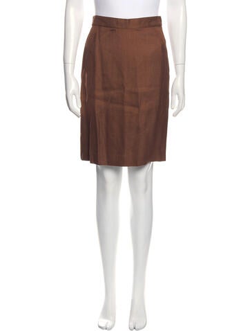 Louis Feraud Skirts Printed Knee-Length Skirt M